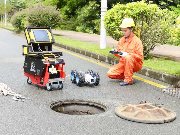 寿光管道机器人检测